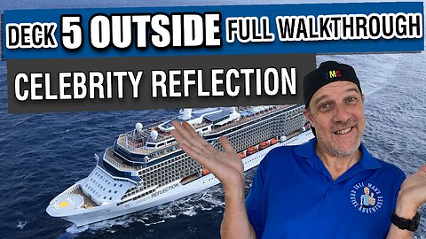 Hidden Beauty of Deck 5 Outside | Celebrity Reflection