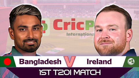 LIVE T20I | Bangladesh vs Ireland | 1st Match | BD vs IRE