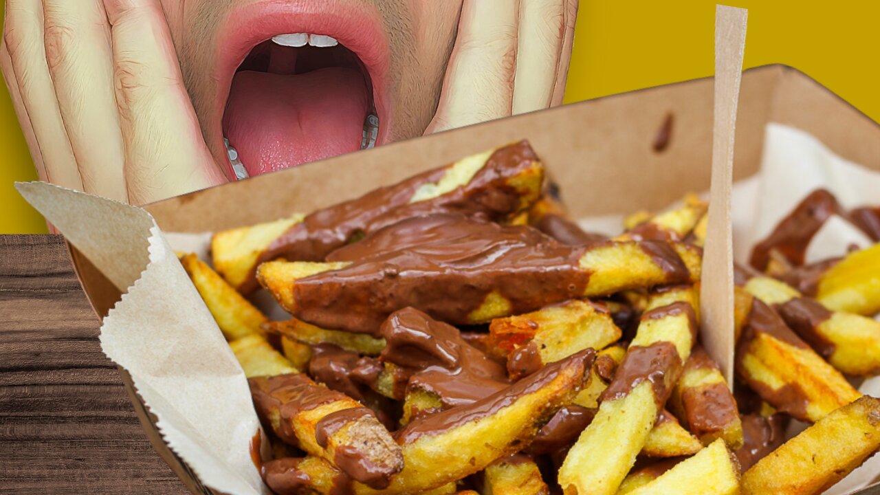 I Dipped French Fries In Chocolate Syrup | ASMR FOOD EATING