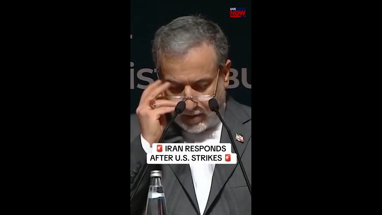 Iran’s Foreign Minister of Foreign Affairs, Abbas Araghchi, condemned the U.S. strikes against Irani