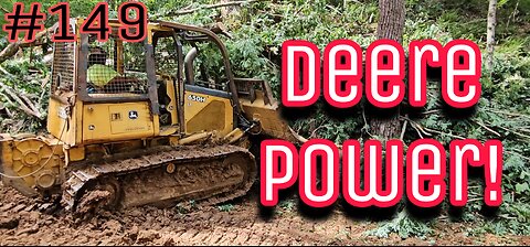 The 650 Deere Dozer Is The Perfect Size For Your Forestry Operations!