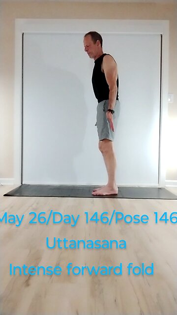 Uttanasana / Intense Forward Fold Pose