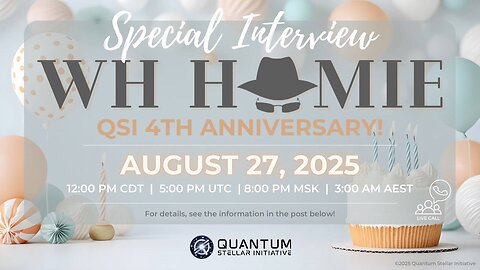 QSI Interviews WHH #3 (August 27, 2025)