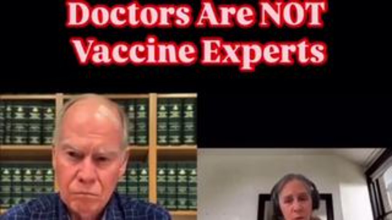 Doctors Are NOT Vaccine Experts