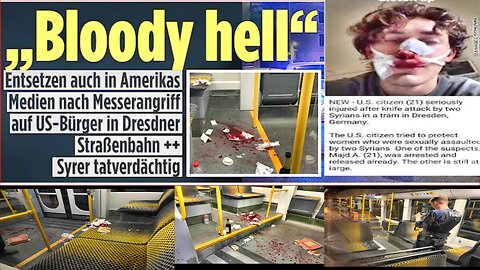 Germany: American Stabbed After Trying to Protect Women on Tram from Muslm Harassment