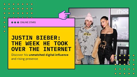 Justin Bieber: The week he took over the internet