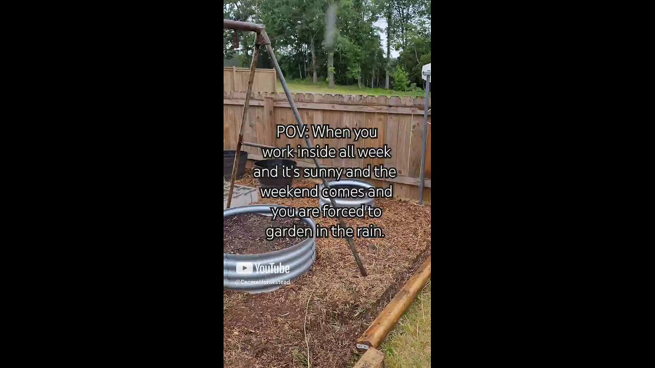 Gardening in the Rain