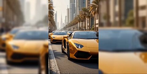 “Gold Cars to Crashes! Viral AI Compilation You Can’t Miss”