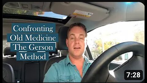 "Challenging Traditional Medicine: The Gerson Method"