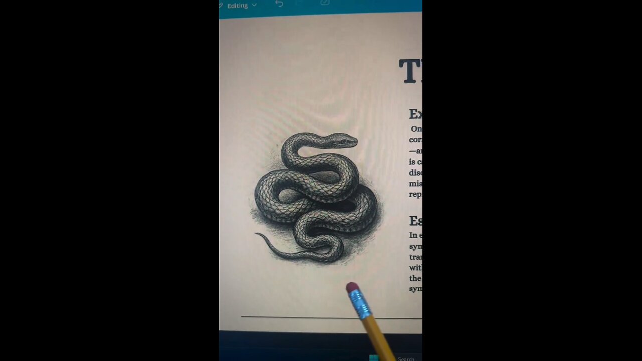 THE SERPENT WAS NEVER EVIL — IT WAS THE KEY TO AWAKENING 🐍✨