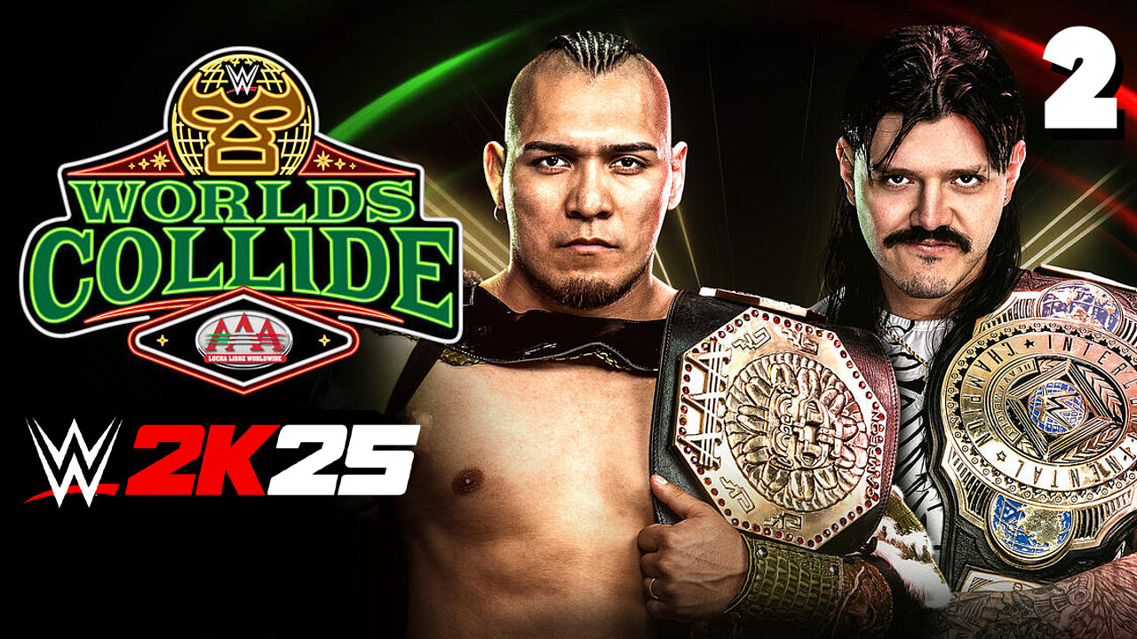 WWE 2K25 AAA Worlds Collide September 2025 - Match 2: Will We Have A New Champ?