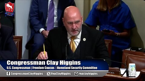 Rep. Clay Higgins Exposes Child Sex Trafficking Crisis Fueled by Open Border and Corrupt NGOs