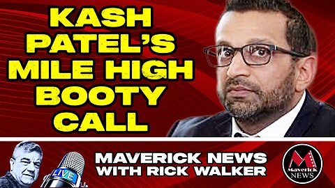 Kash Patel's "Mile High" Booty Call - Using FBI Jet for Personal Use?