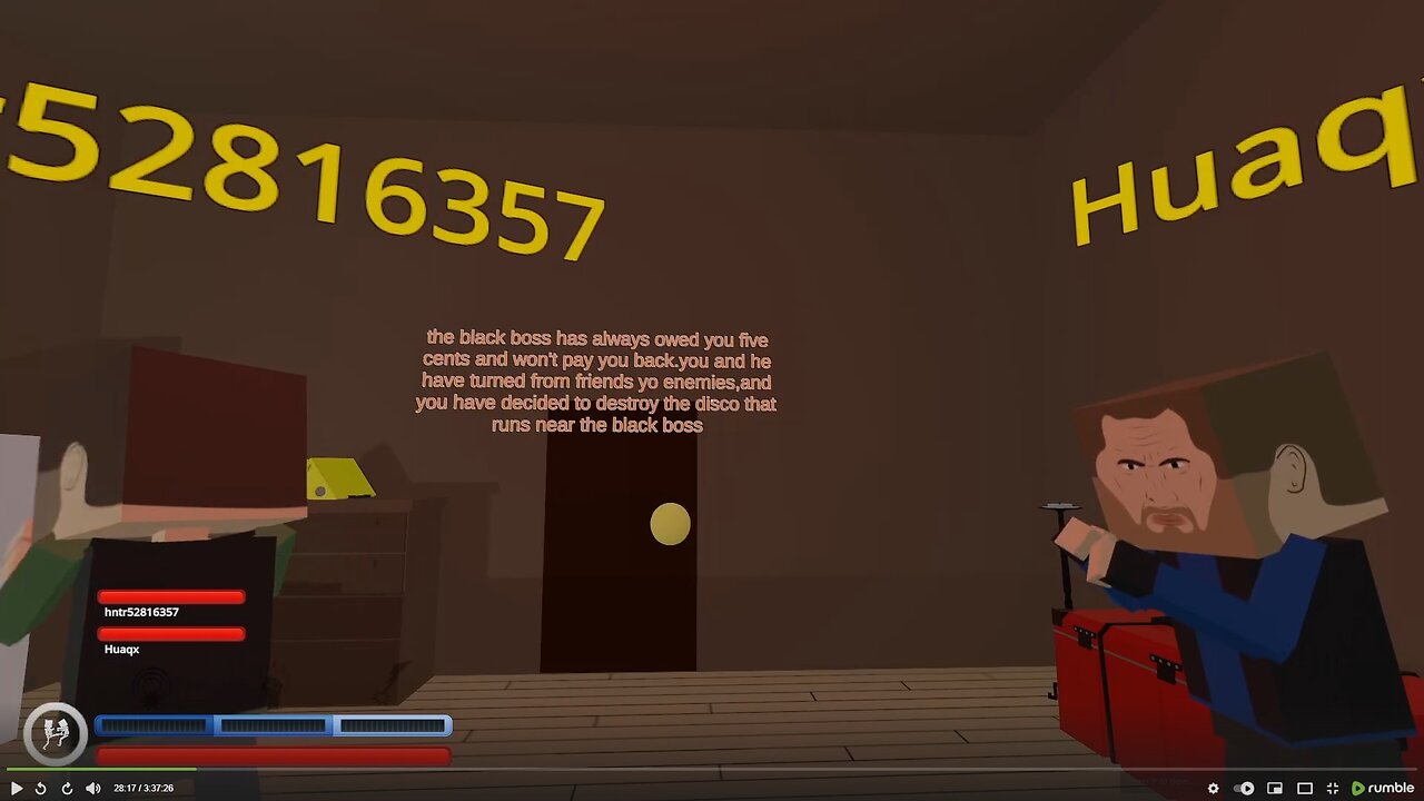 Playing Paint The Town Red Steam Workshop levels - Multiplayer 3 Players - (No Commentary).