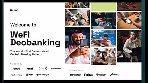 WeFi World's 1st Decentralized Bank Debit Card