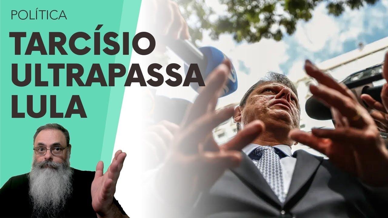 LULA continua a DERRETER nas PESQUISAS e, pela PRIMEIRA VEZ, TARCÍSIO GANHARIA de LULA em 2026