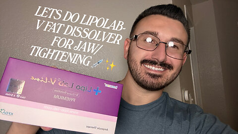Let's Do Lipolab V-Line Fat Dissolver For Jaw/Tightening!