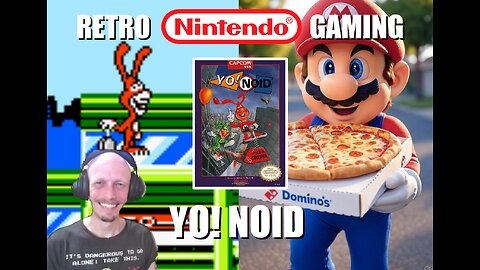 Yo! Noid (NES): Win the Pizza Eating Contest with BrightGaming to save New York from Late Deliveries
