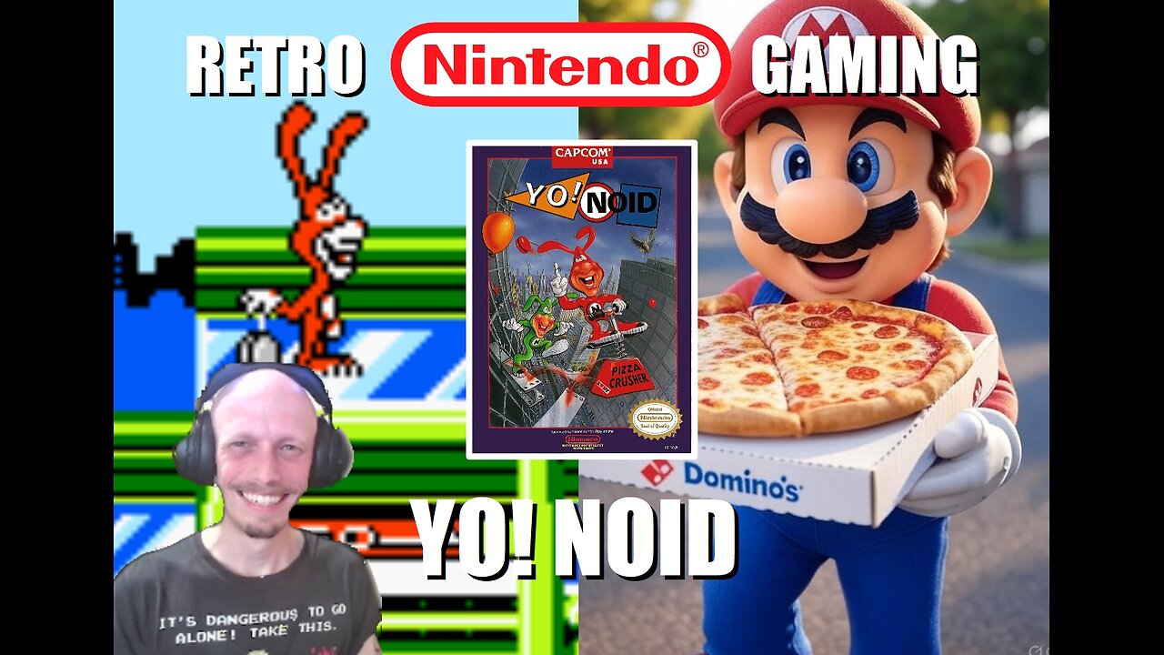 Yo! Noid (NES): Win the Pizza Eating Contest with BrightGaming to save New York from Late Deliveries