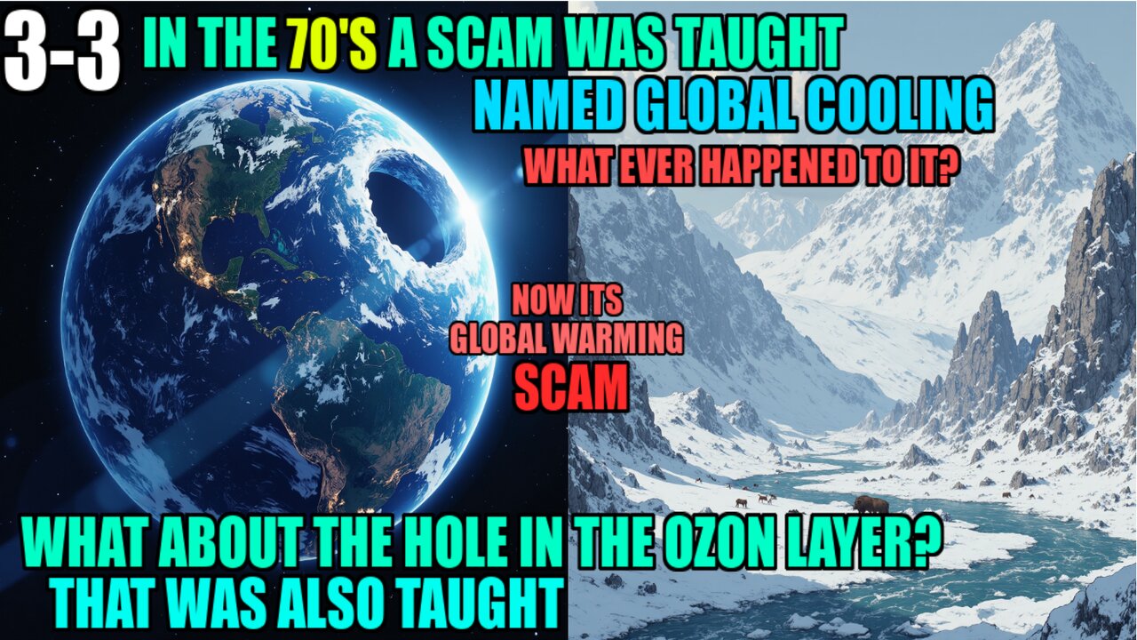 What Happened To The Hole In The Ozon Layer Or The Coming Ice Age, Global Warming Now 3-3
