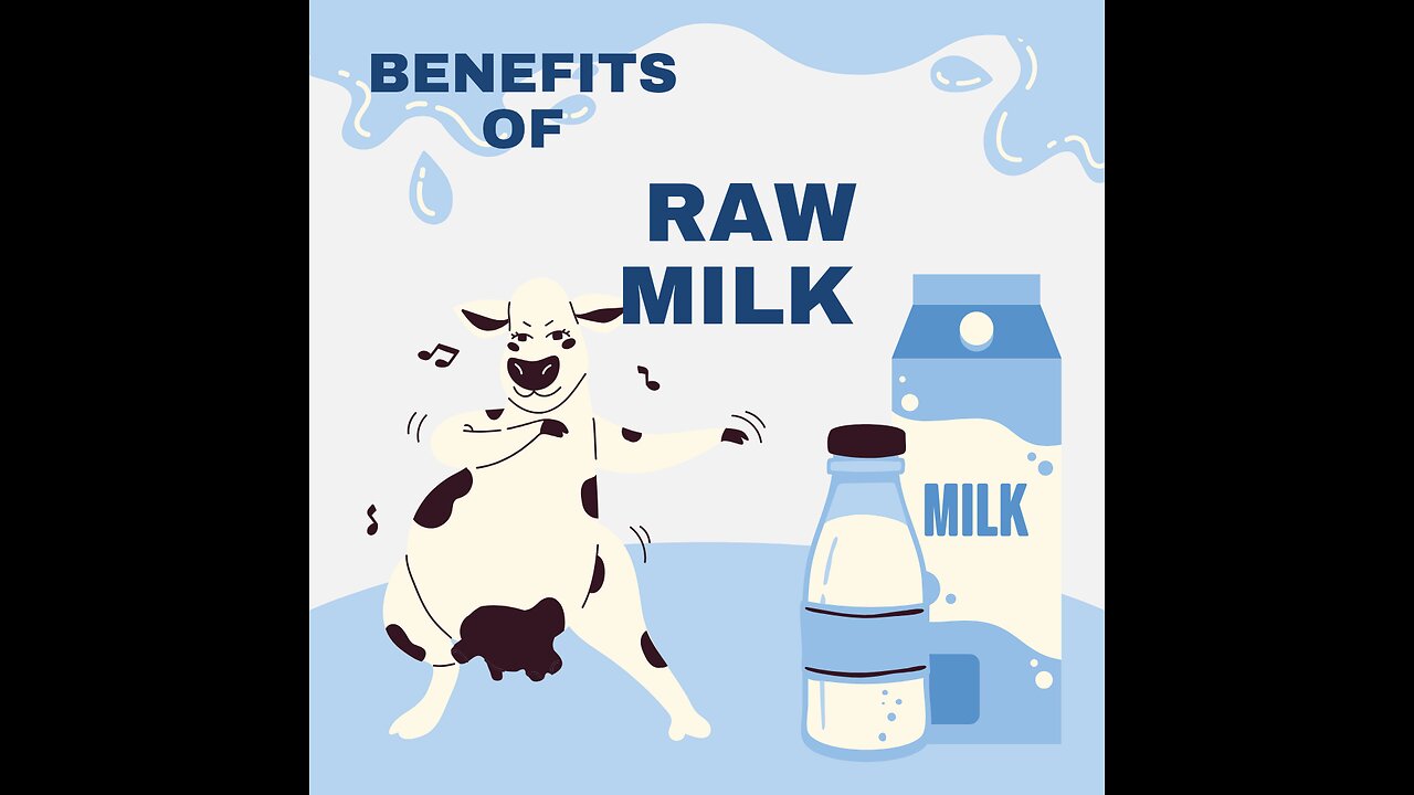the great Benefits of RAW MILK