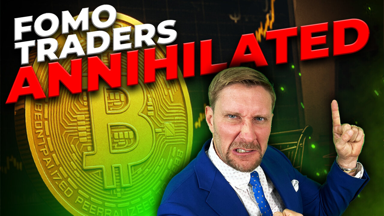 Bitcoin Live Trading: Late Longs DESTROYED! Key Crypto Price Support Levels you MUST See! EP1723 thumbnail: FOMO Traders ANNIHILATED