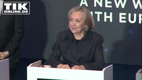 Hillary Clinton Trashes Trump and Republicans in Germany: ‘The Government in the U.S.’ Is Now Supporting ‘Autocrats’