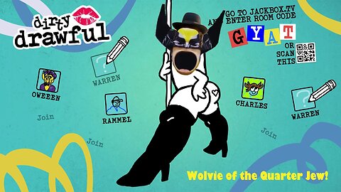 Getting retarded on Jack Box TV