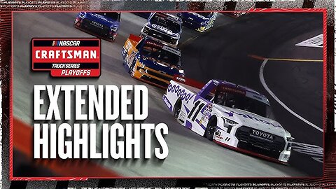NASCAR Truck Series PLAYOFFS at Bristol EXTENDED HIGHLIGHTS (4K)