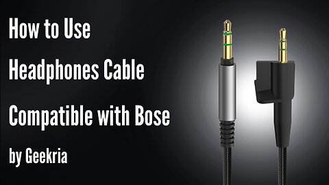 How to Use Headphones Compatible with Bose by Geekria