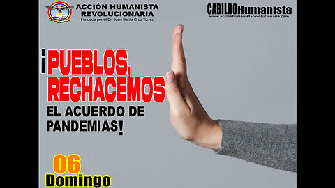 06-07-2025 ¡PUEBLOS, RECHACEMOS EL ACUERDO DE PANDEMIAS!