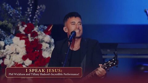 I SPEAK JESUS: Phil Wickham and Tiffany Hudson’s Incredible Performance!