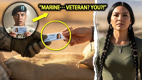 An Army Officer Asked The Native Woman For Her I.D. — It Read “marine Raider Veteran”