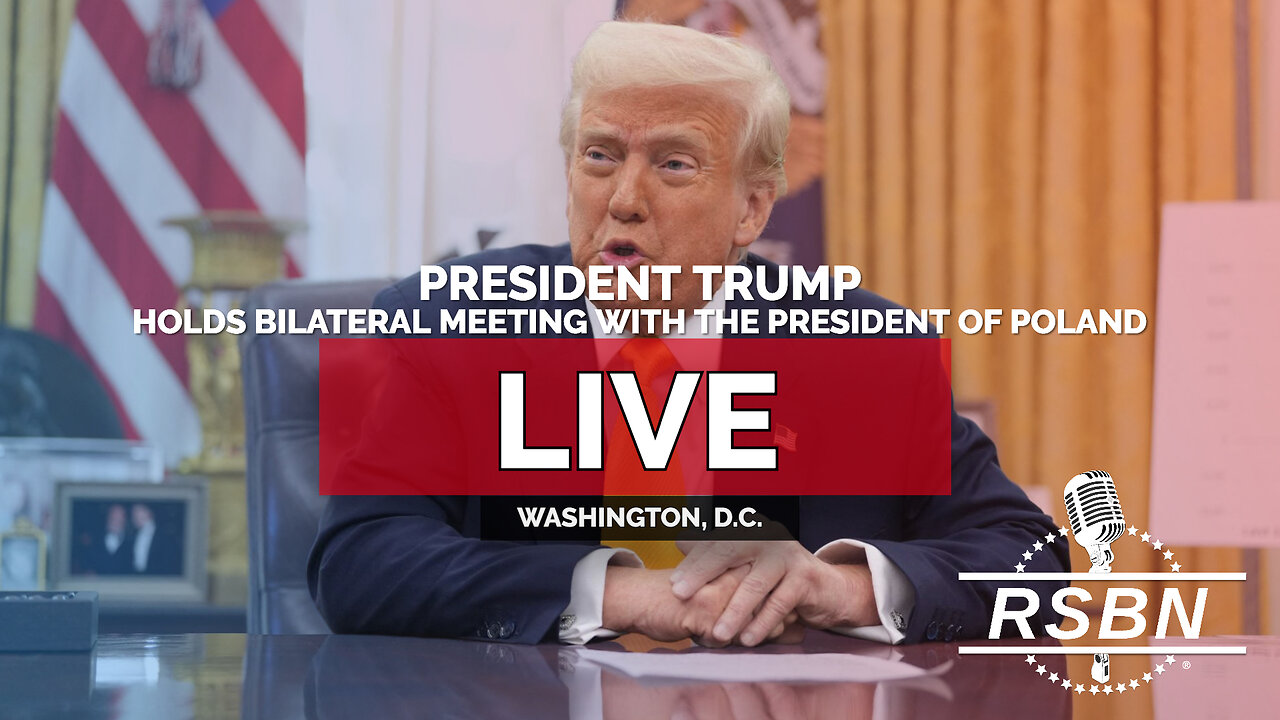 LIVE REPLAY: President Trump Holds Bilateral Meeting With the President of the Republic of Poland - 9/3/25