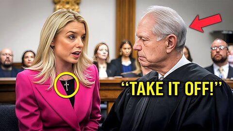 Judge Fines Pam Bondi for Wearing a Cross—Then Uncovers Her Legal Brilliance