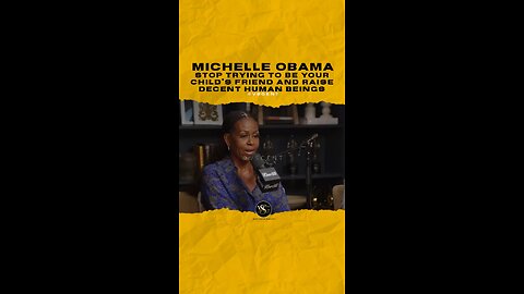 @michelleobama Stop trying to be your child’s friend and raise decent human beings