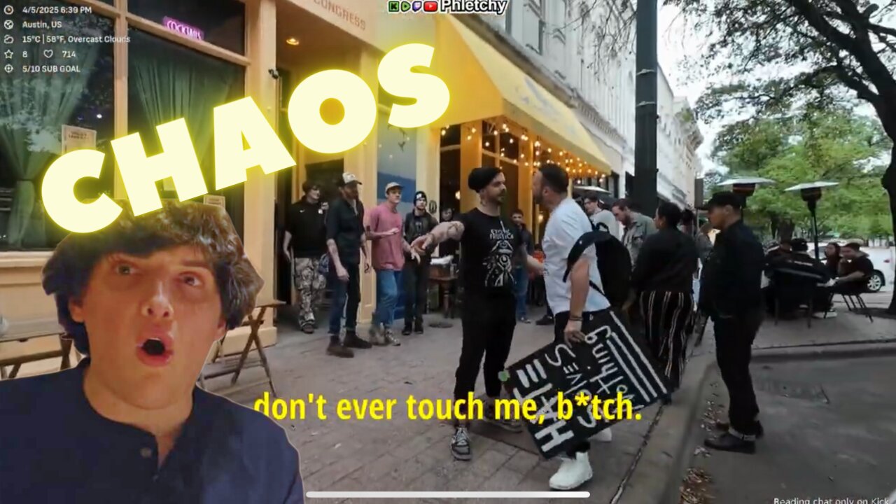 Protester’s Taunt Over Slur Ignites BAR WAR! (WATCH THE END)