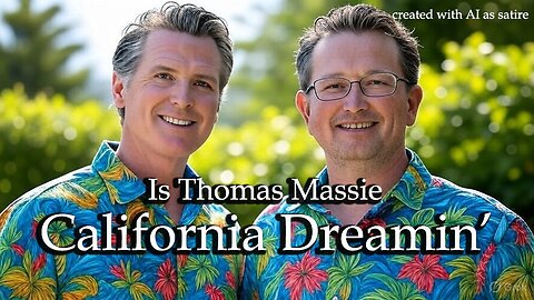Is Thomas Massie California Dreamin'