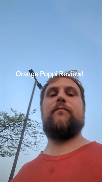 Trying Orange Poppi For The First Time!