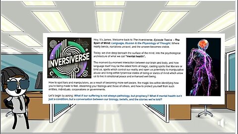The Inversiverse - Episode 12 - The Spell of The Mind: Language, Illusion & Thought.