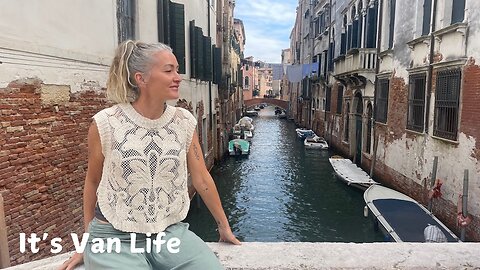 Venice! Police Check My Van & Exploring the Magic of Venice