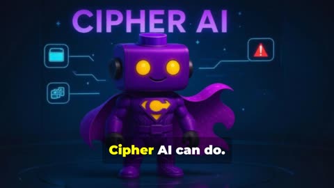 CIPHER AI App promo 