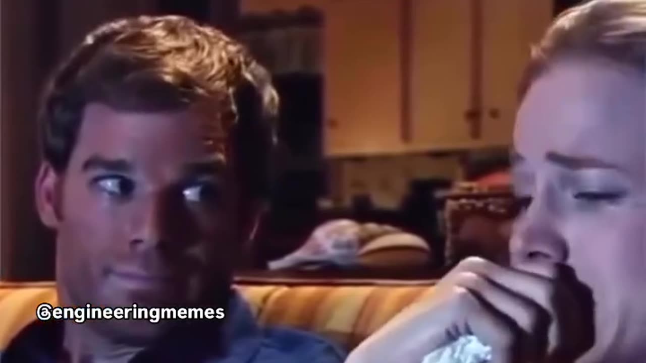 When you’re watching a sad movie but you already survived mechanical engineering