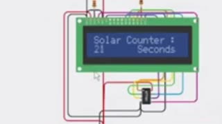 I Made Crazy #Solar #Arduino Clock WO #RTC #Tinkercad #AeroArduino