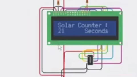 I Made Crazy #Solar #Arduino Clock WO #RTC #Tinkercad #AeroArduino