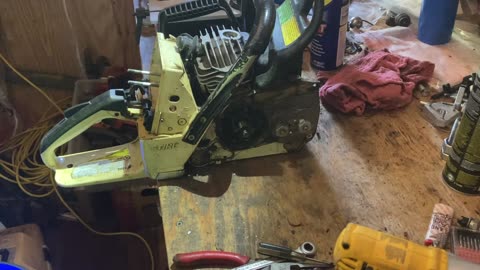 STIHL MS460 tear down, Homelite 924 pressure vac