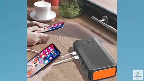 SinKeu 88.8Wh|65Watts Portable Laptop Phone Charger with AC DC USB Outlets, A Su