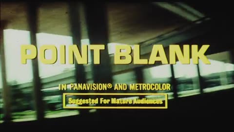 POINT BLANK (1967) Lee Marvin, Angie Dickinson movie trailer