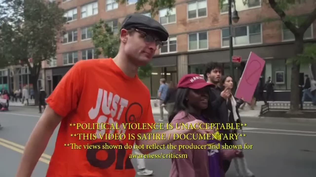 Lionel M. (No Cap On God) Playing his Cuck Character at No Kings 2.0 Protest