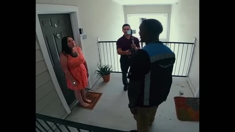 This unexpected act surprised her